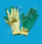 Găng tay chống cắt sần xanh
