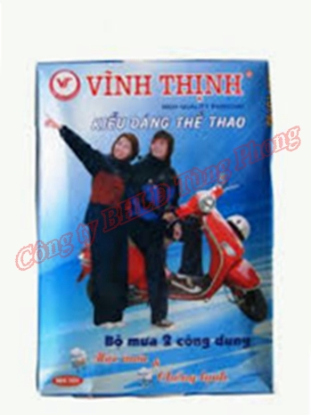 Bộ quần áo đi mưa Vĩnh Thịnh