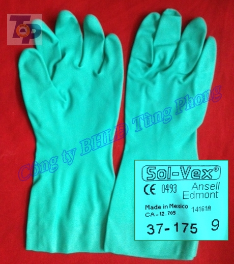 Găng tay chống hoá chất Sol-Vex Ansell - Mexico