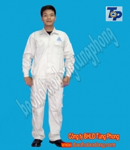 Quần áo kaki cotton dày màu kem